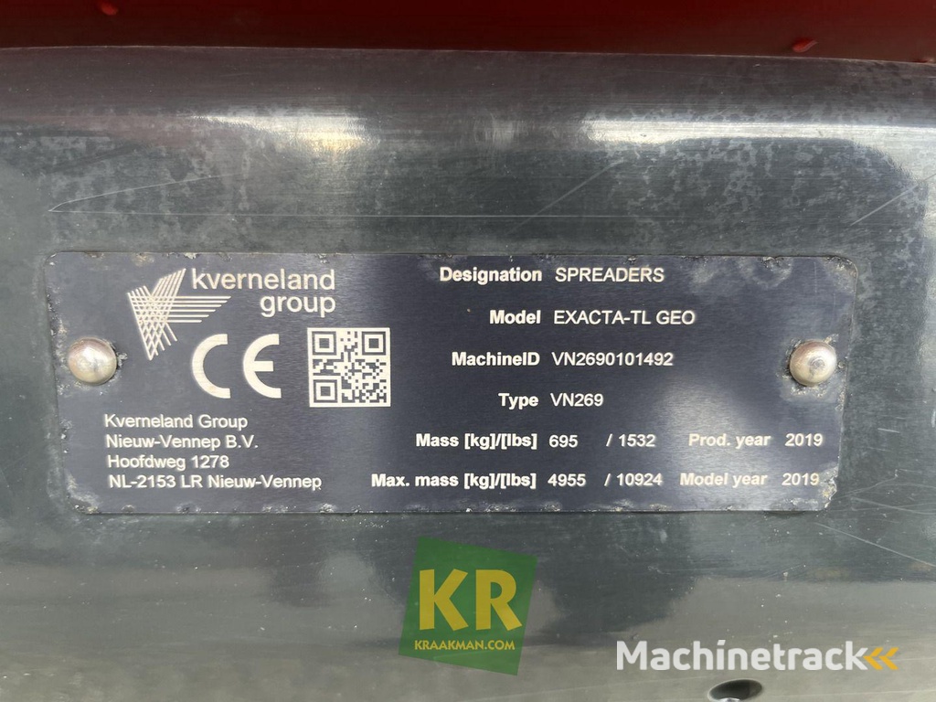 Kverneland Exacta-TL-688949