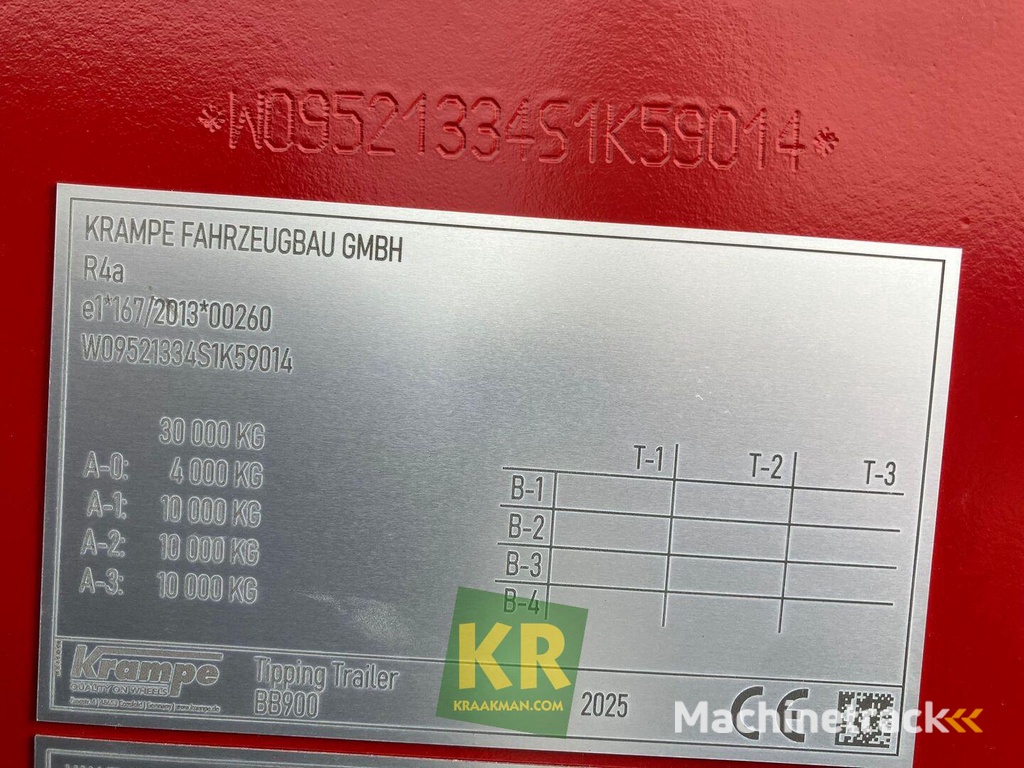 Krampe BIG BODY 900 #691597