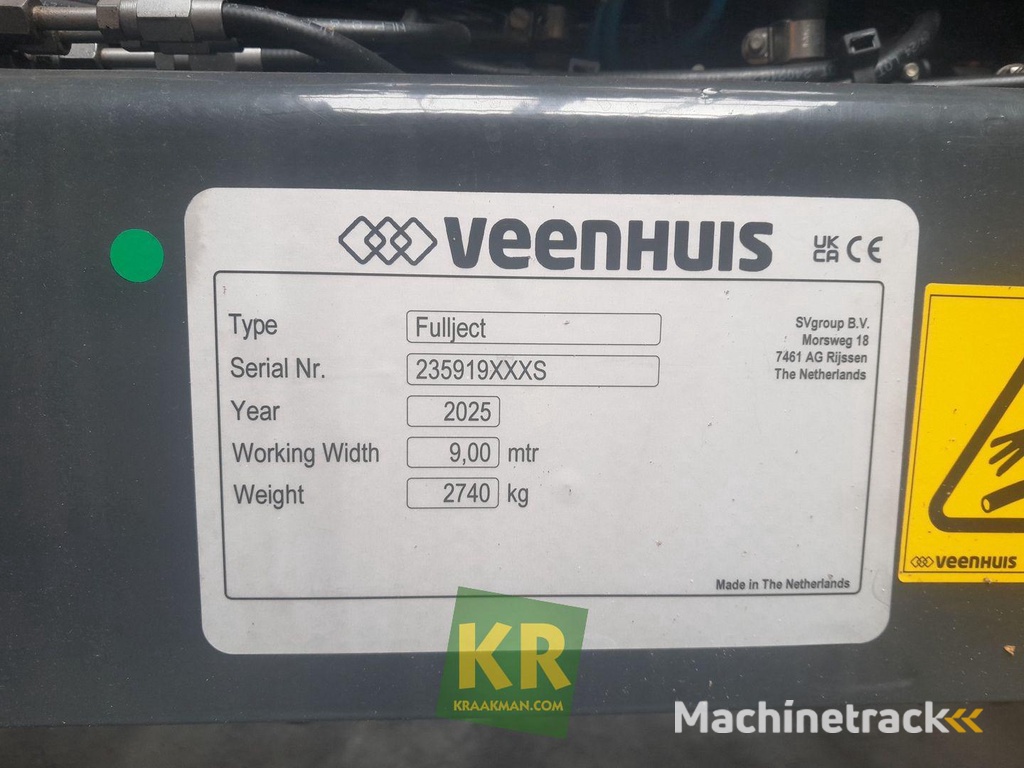 Veenhuis Fullject-X-line-9.00-738019