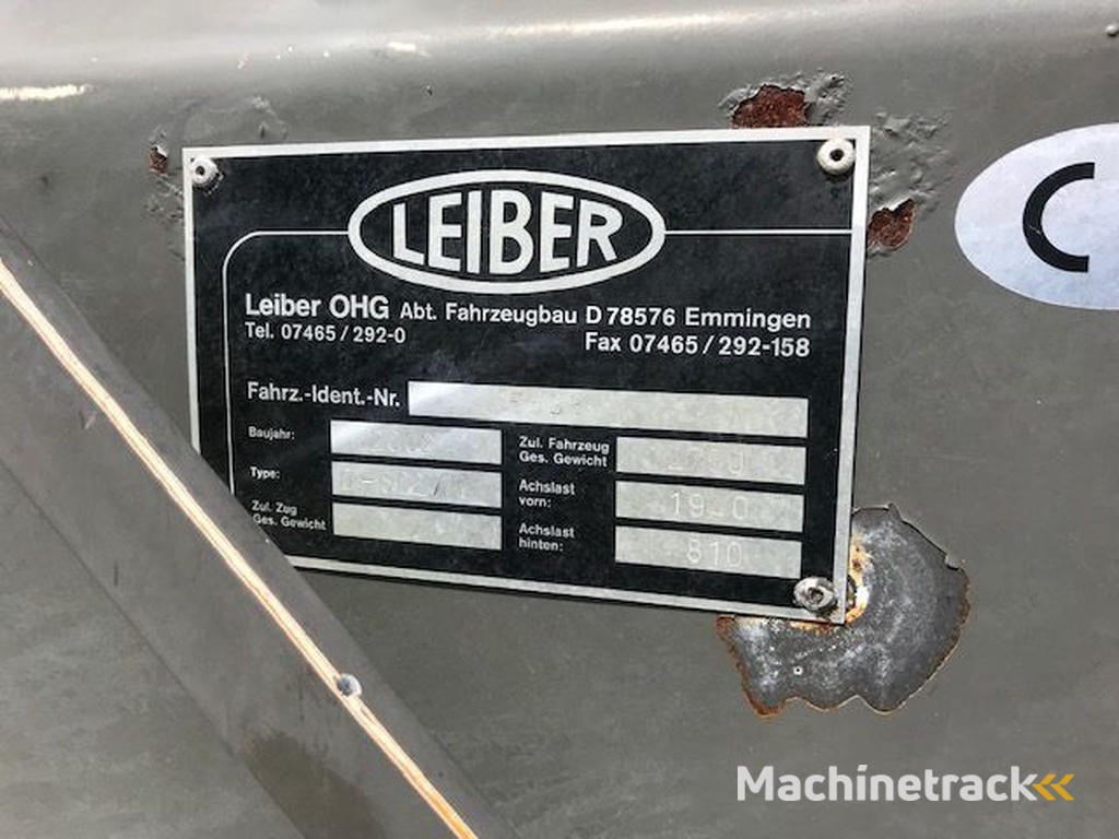 Leiber D-802/N dumper