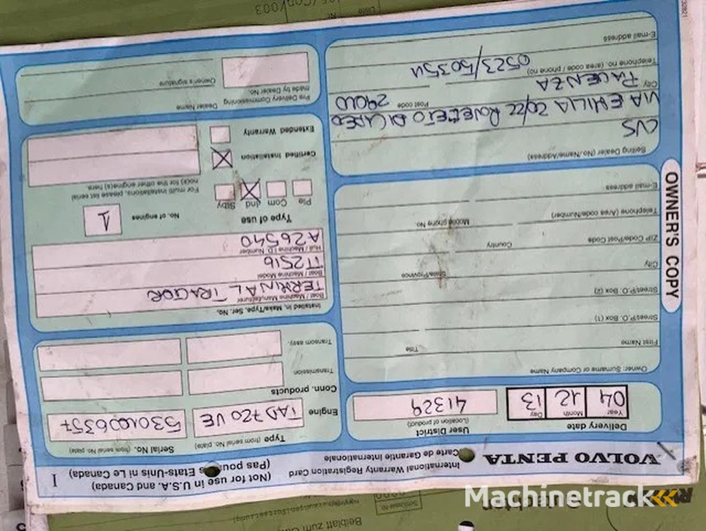 Ferrari TT2516 MMBS Kenteken!