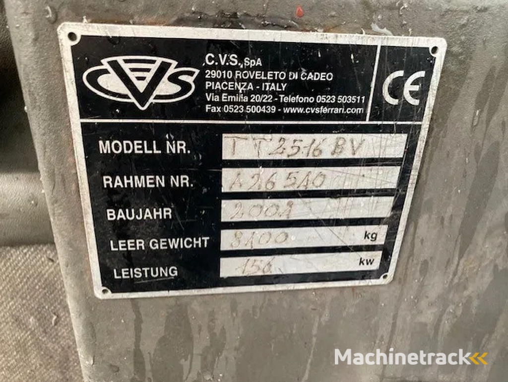 Ferrari TT2516 MMBS Kenteken!