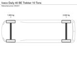Minituur van Iveco Daily 40 BE Trekker 10 Tons