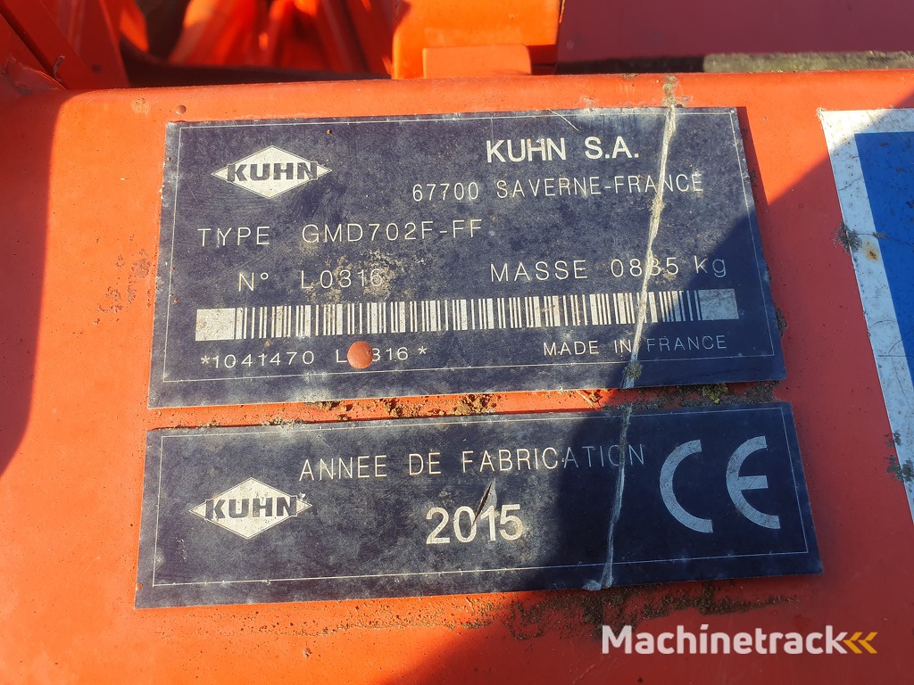 Kuhn GMD702F 15