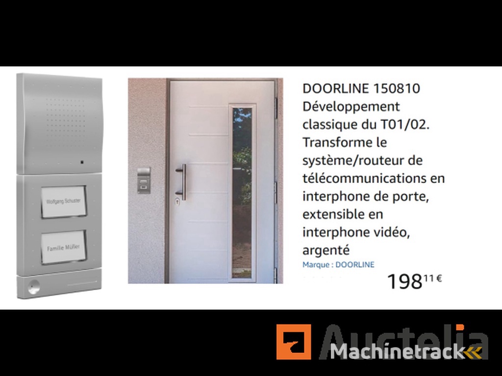 2-Doorbell Intercom DOORLINE 150810