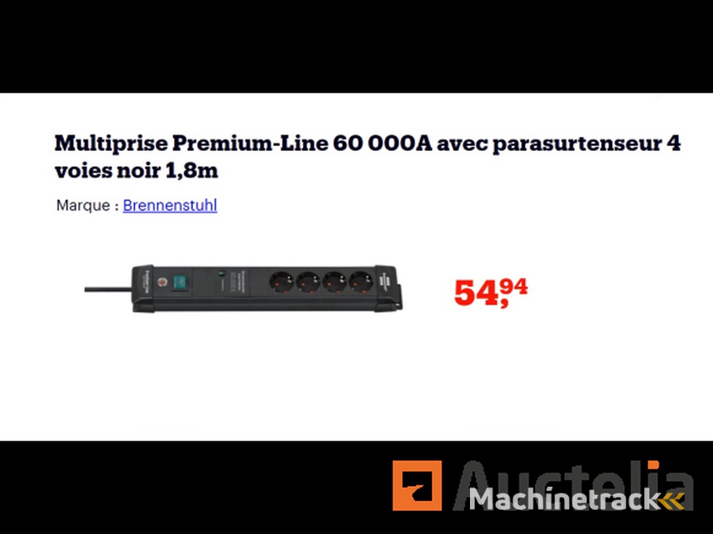 Power Strip (4 Sockets) BRENNENSTUHL