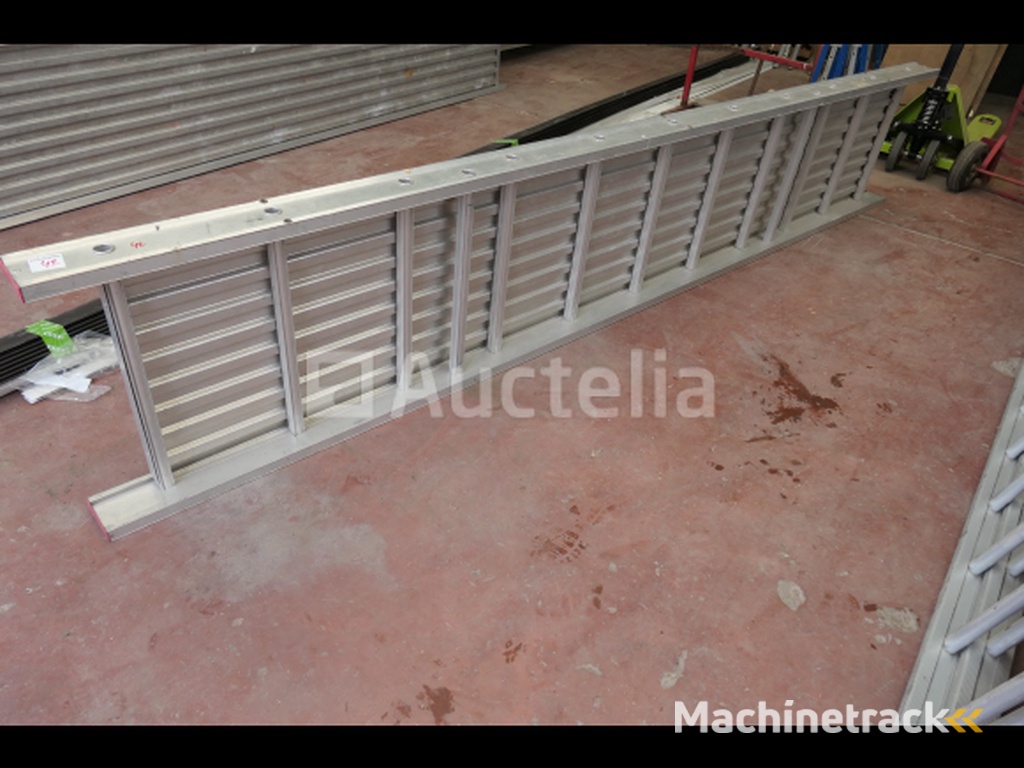 Perfecte aluminium loopbrug