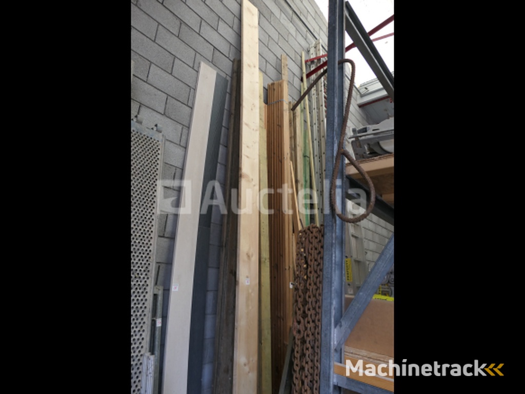 Evenwicht van diverse hout- en gevelplaten