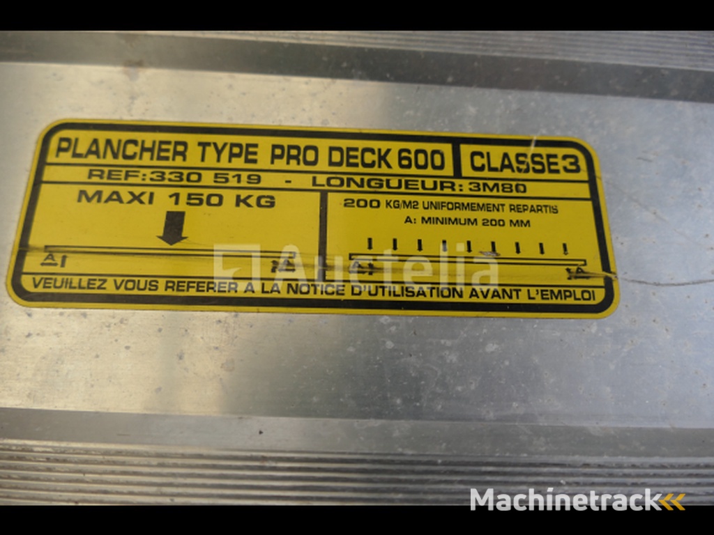 Perfecty aluminium walkway