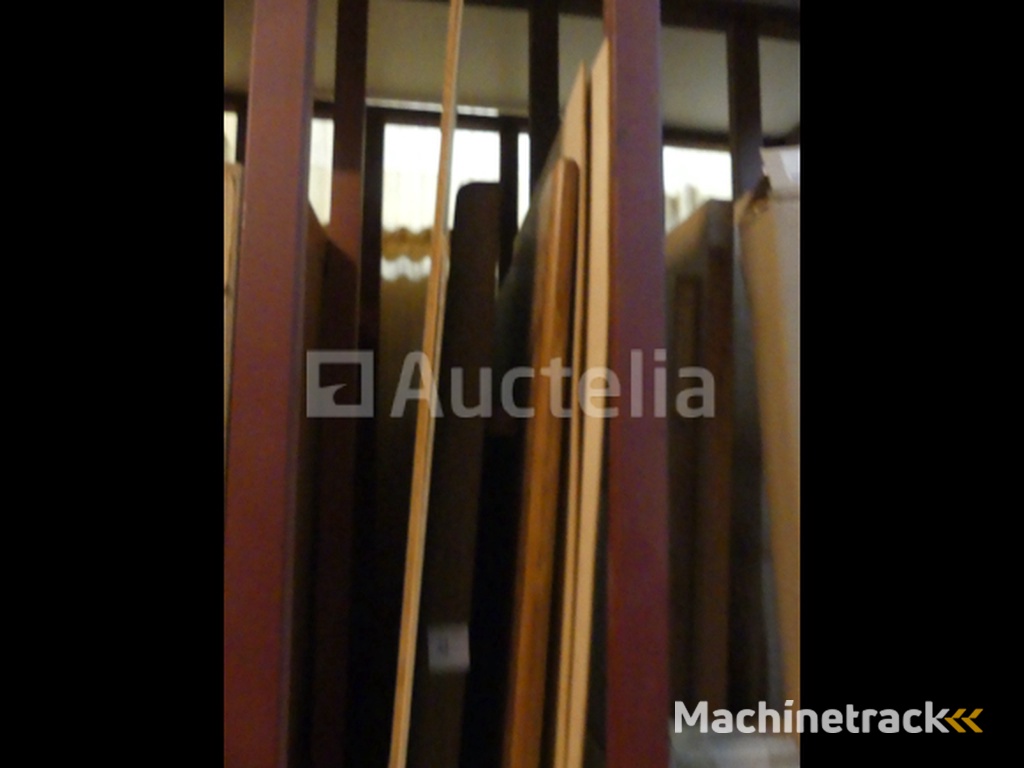 2 Massief houten tafelbladen