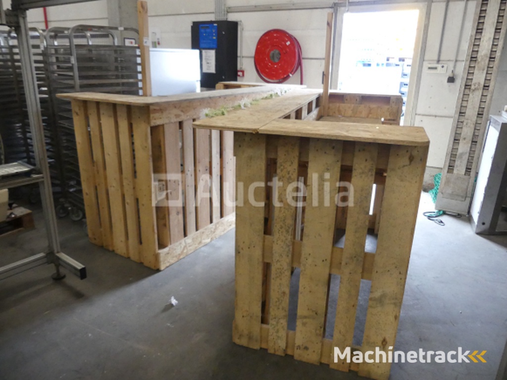 Houten ambachtelijke tegenbalk