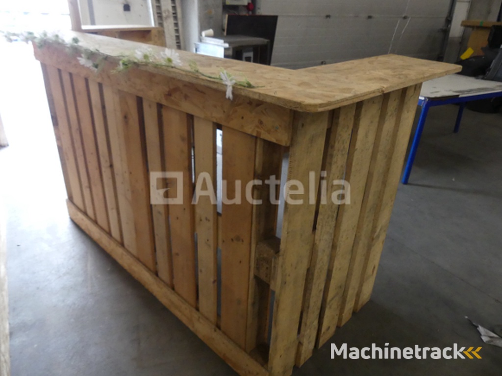 Houten ambachtelijke tegenbalk