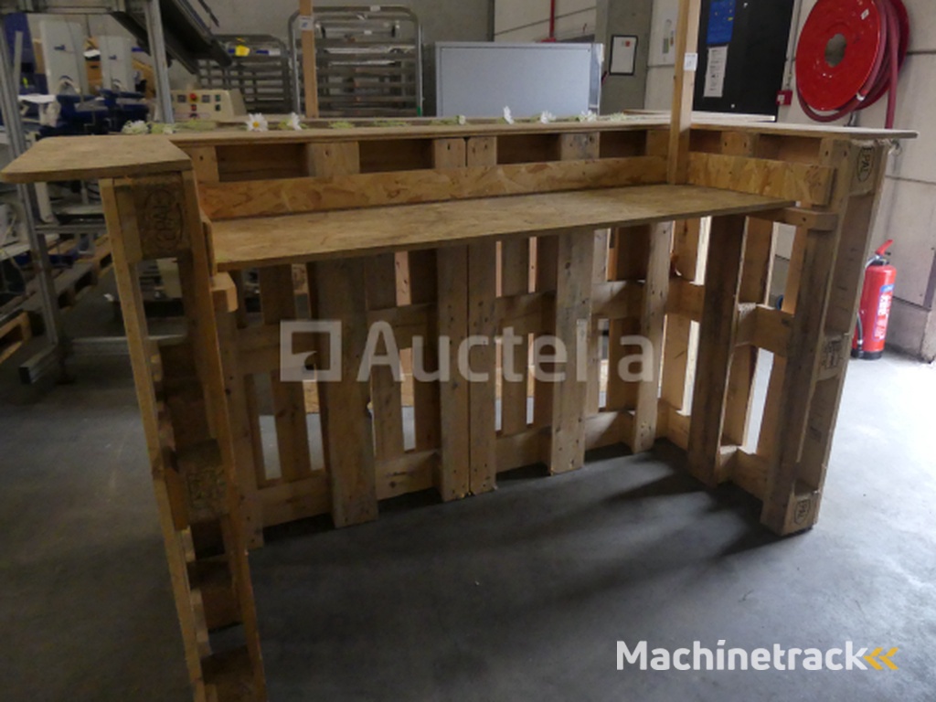 Houten ambachtelijke tegenbalk