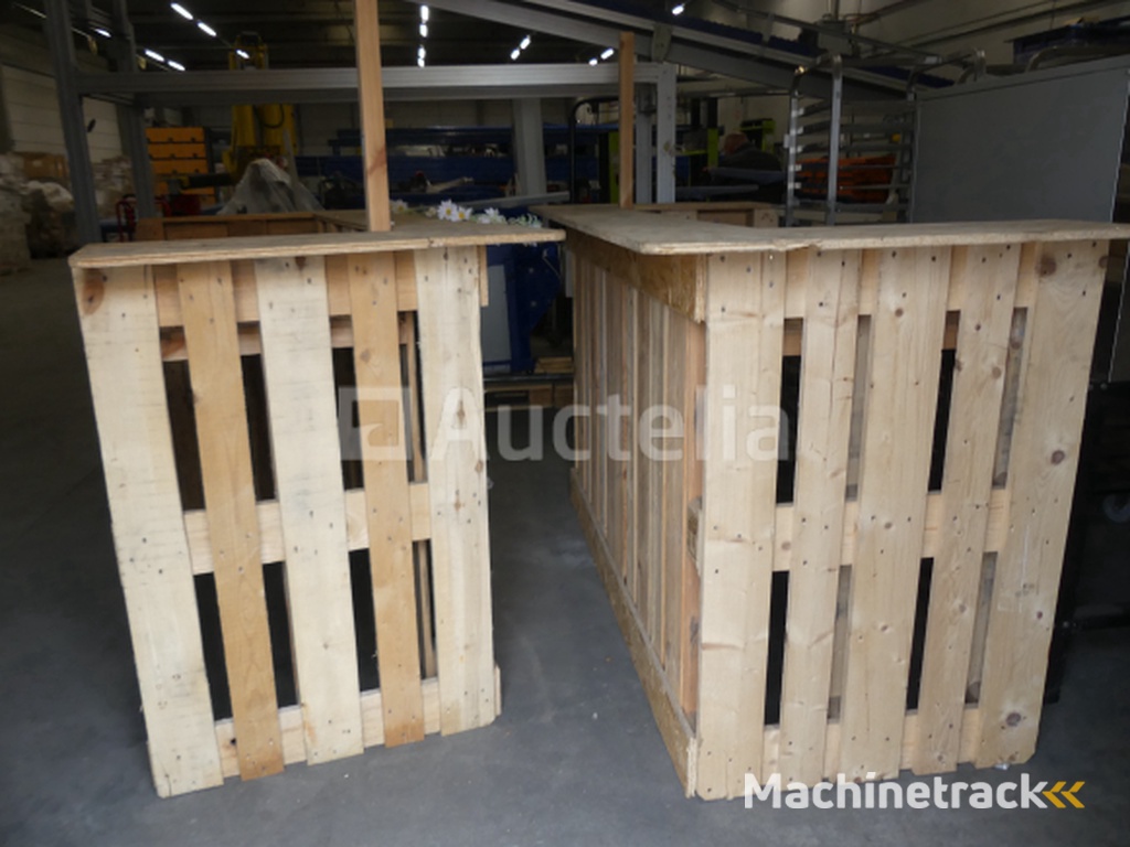 Houten ambachtelijke tegenbalk