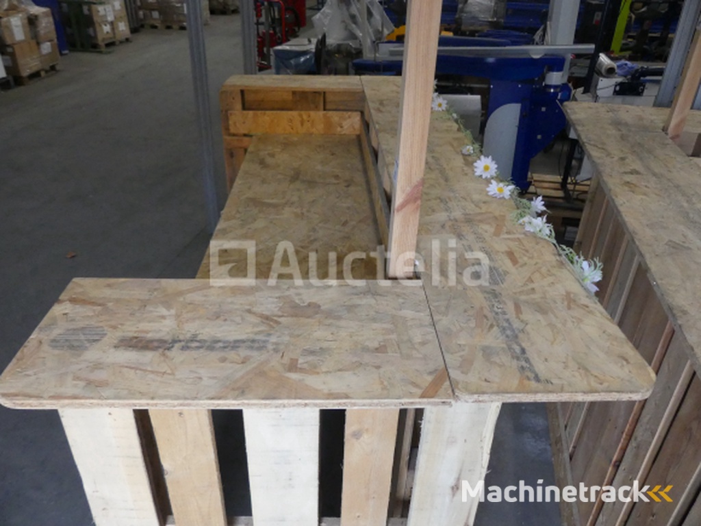 Houten ambachtelijke tegenbalk