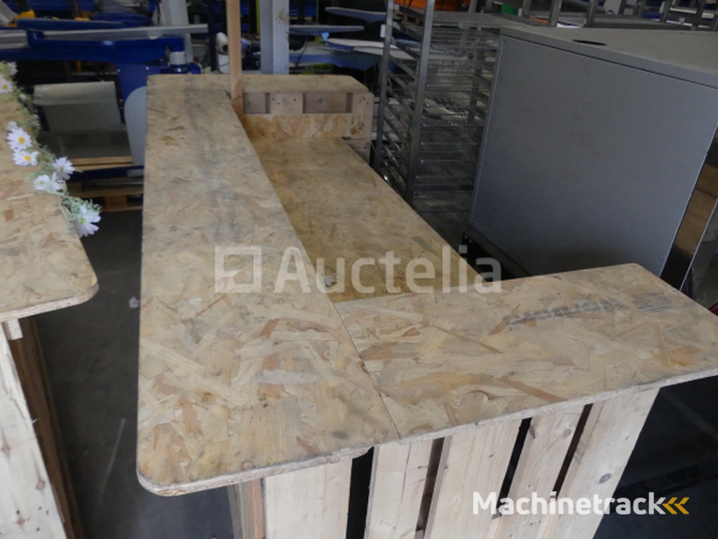 Houten ambachtelijke tegenbalk