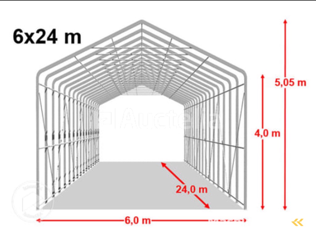 Hangar Intent24 6X24 m