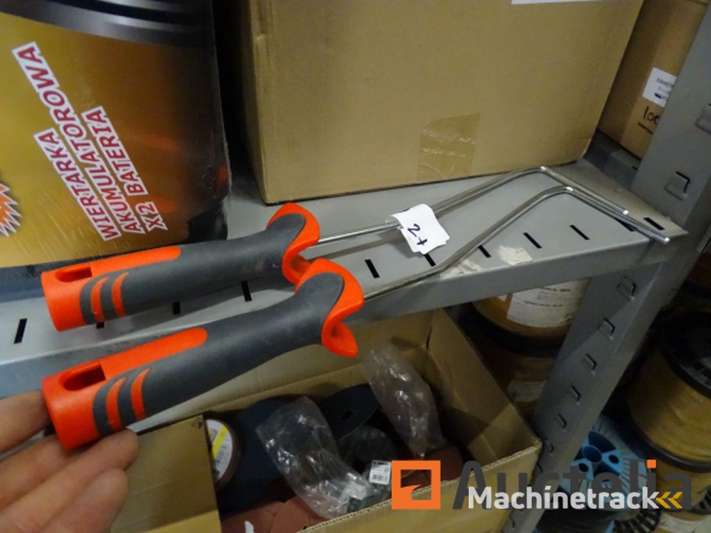 2 x 9 cm handvatten voor STIER verfroller