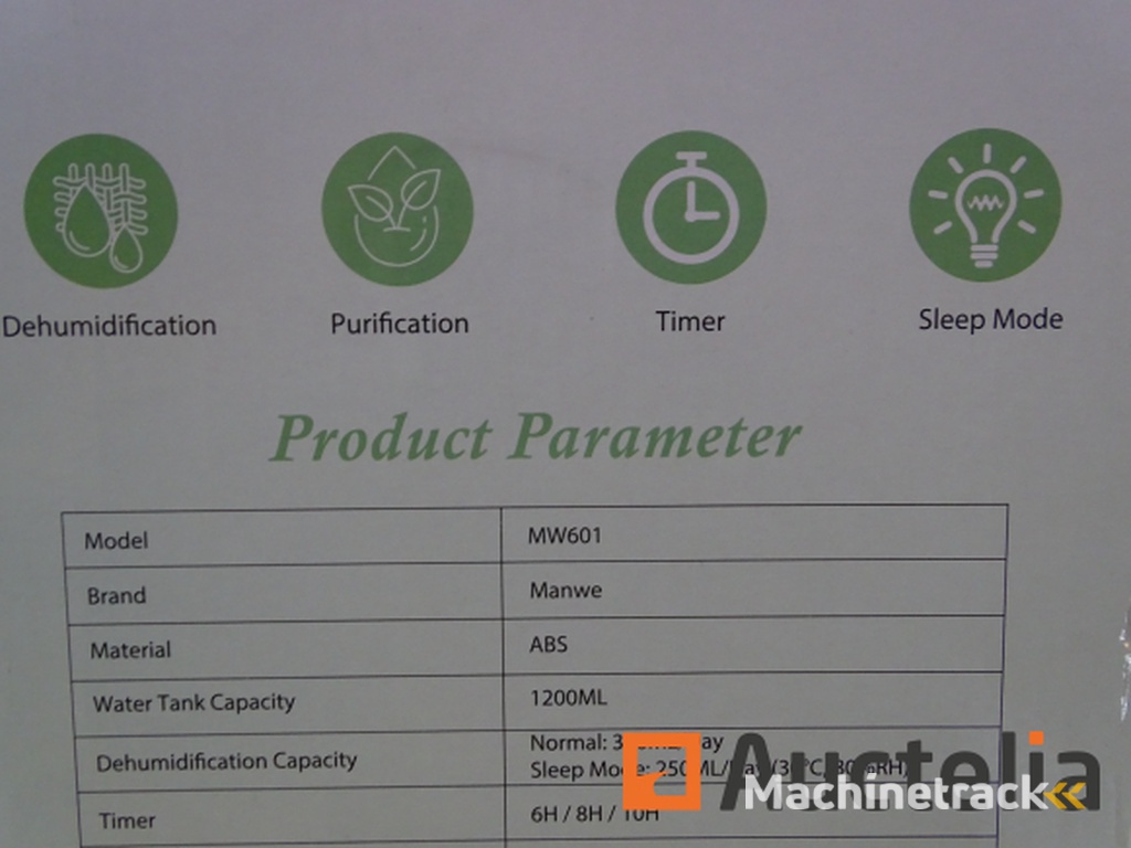 2 MANWA Portable Purifying Humidifiers