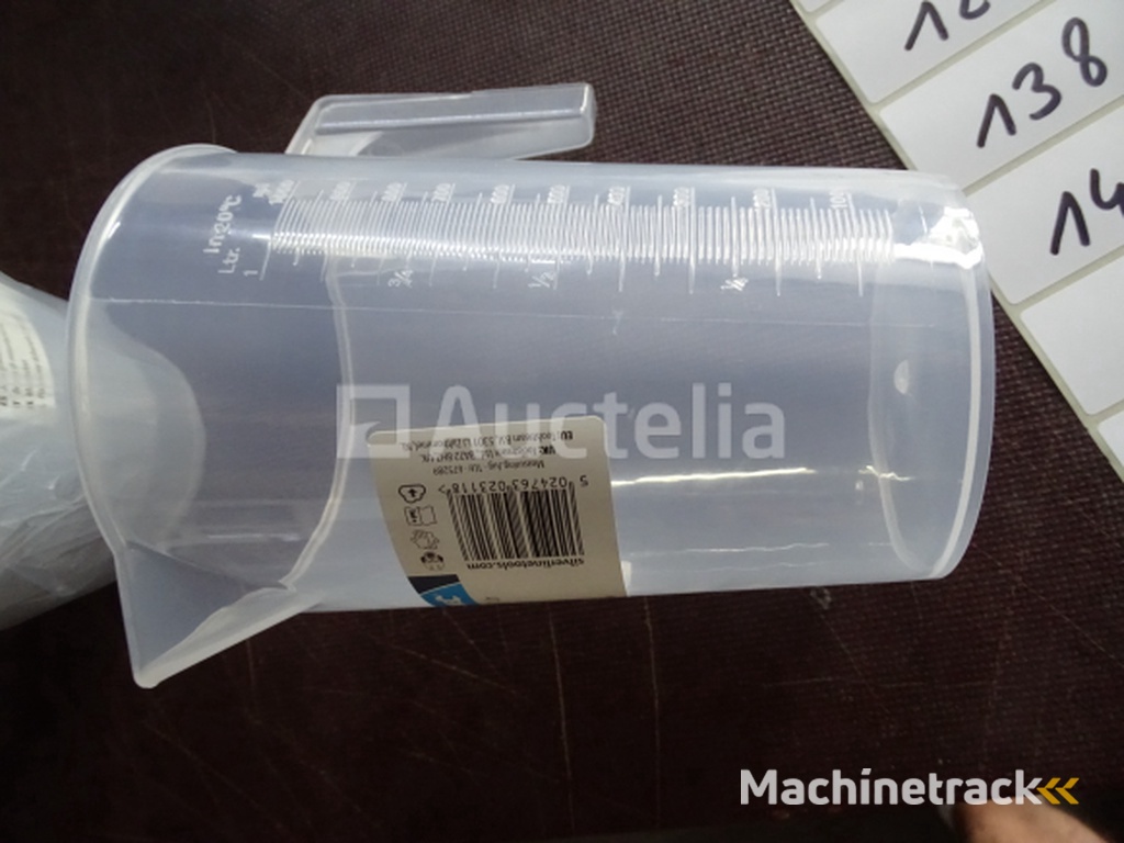 4 x 1 L SILVERLINE Measuring Pitchers