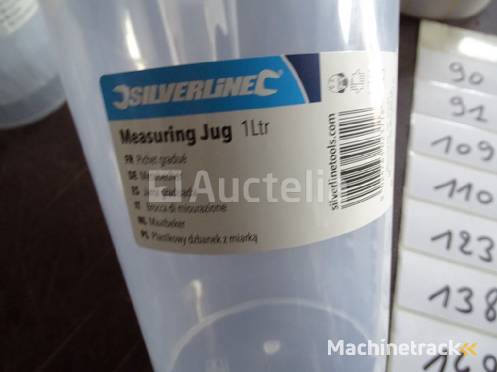 4 x 1 L SILVERLINE Measuring Pitchers