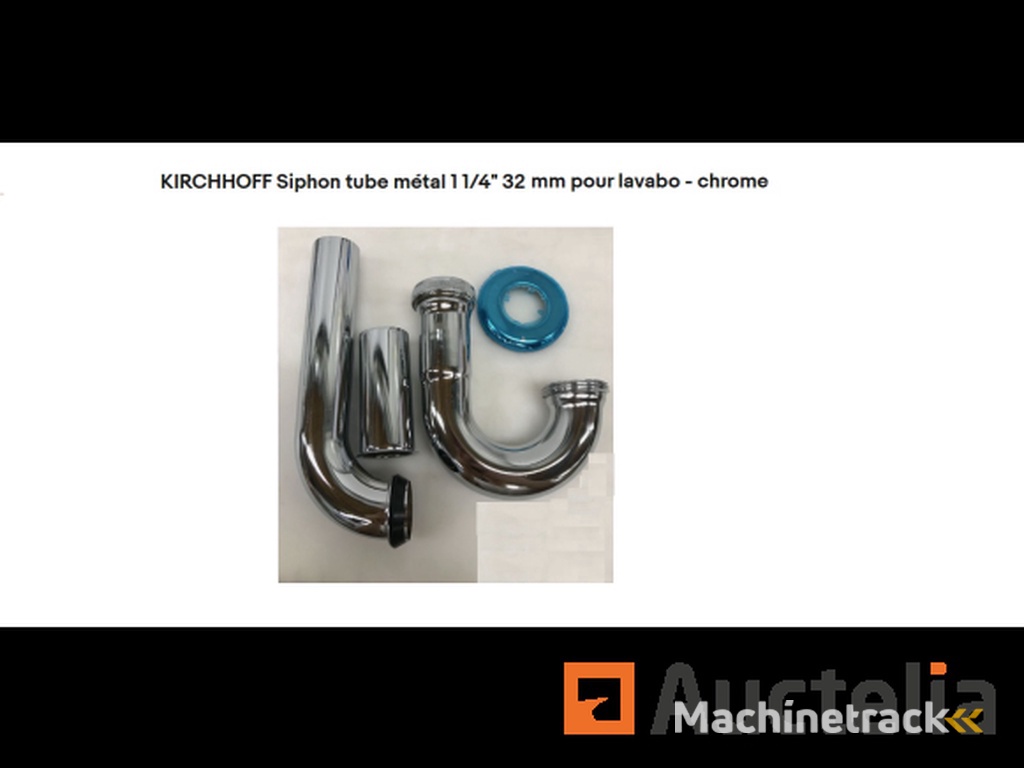 KIRCHHOFF tubular siphon