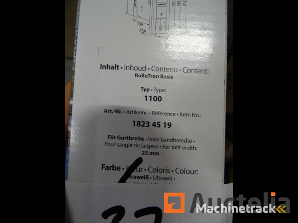 Electronic Strap Reel for Rollotron 1100 Shutter