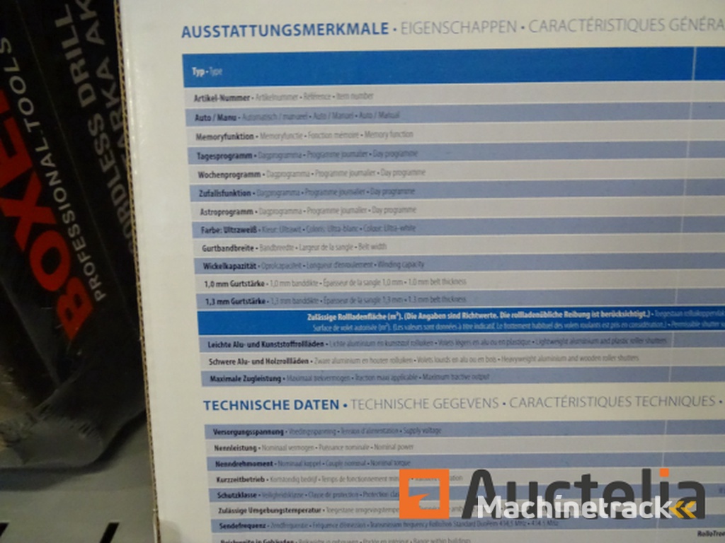 Electronic Strap Reel for Rollotron 1100 Shutter