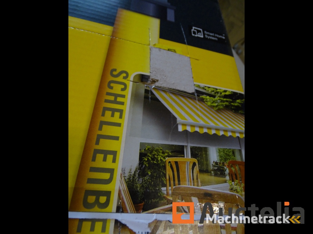 Draadloze zonweringmotor SCHELLENBERG 20281 Premium 50 Nm