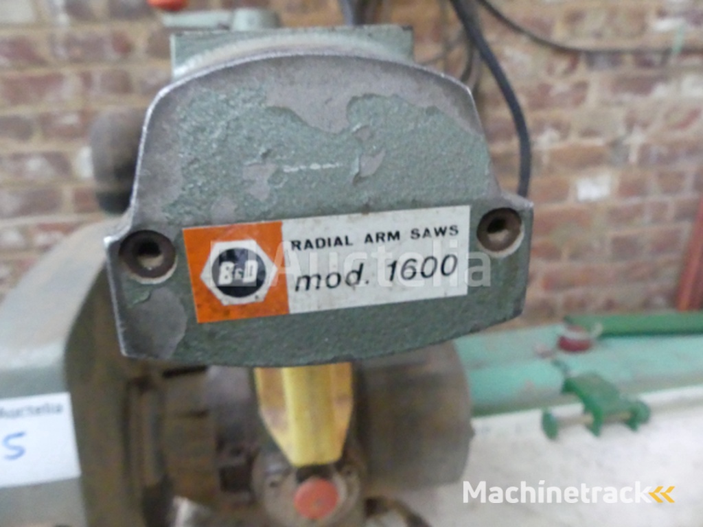 DeWalt 1600 radiaalzaag