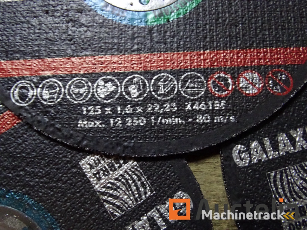 10 WURTH metalen schijven