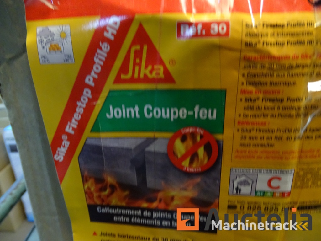 Set van 2 SIKA brandwerende afdichtingen - Ref 30 Firestop Profile HD
