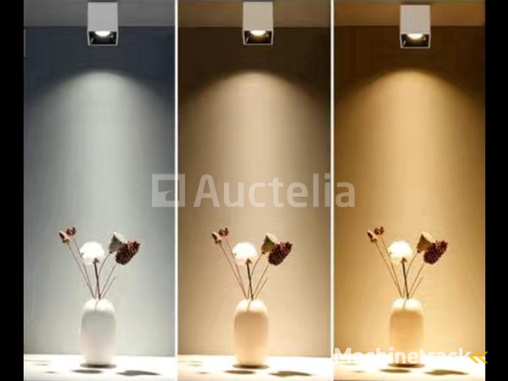 15 x surface-mounted luminaireGU10 – Cube / Square – White / Brown – Indoor – 74 x 104 mm – IP20