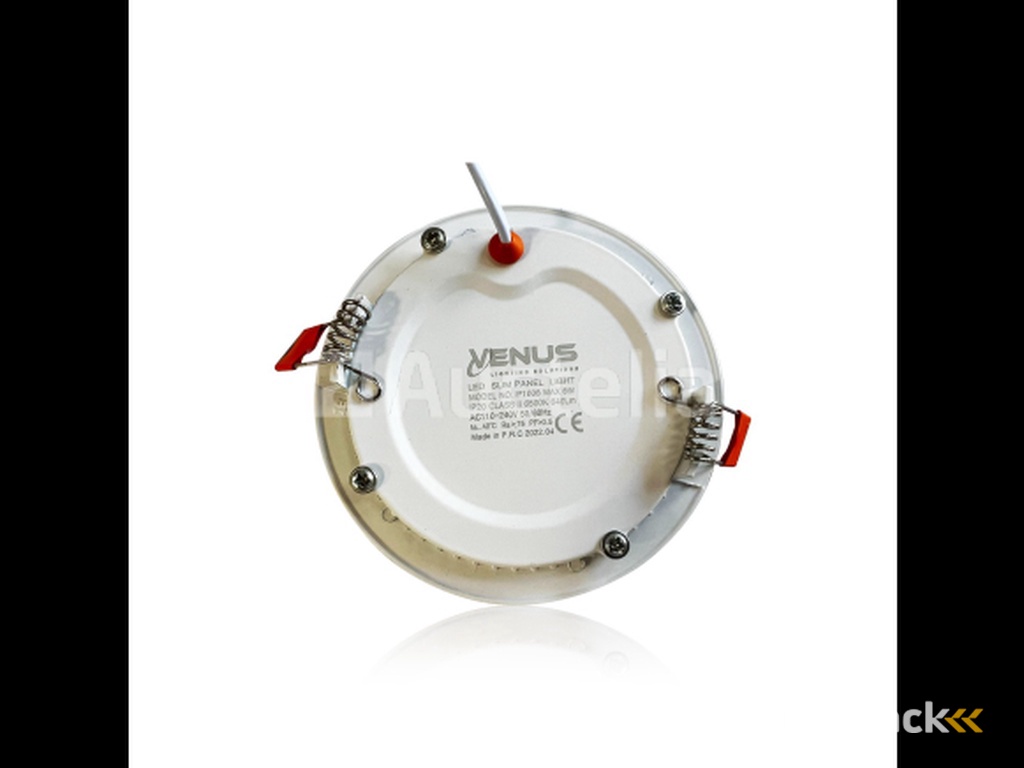 20 x LED Panel – Round Recessed – 8W – 3000K – Warm White