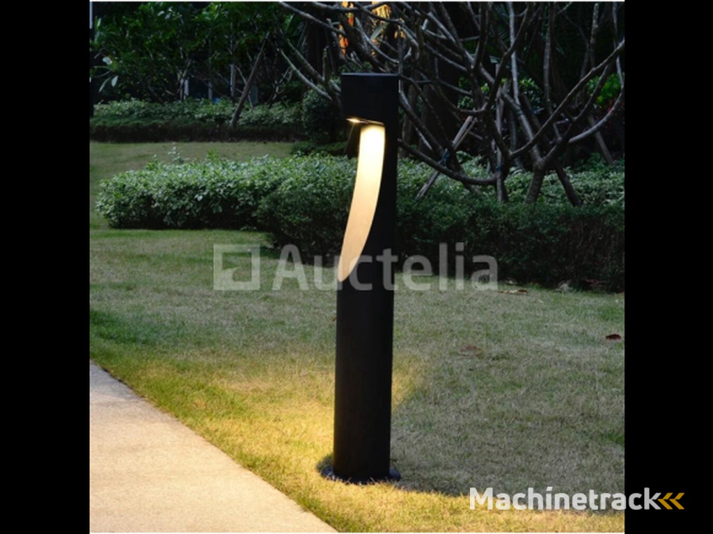 6 x LED Garden Lamp 12W – 60 cm – 3500K Warm White – 1000 lm – IP54 Waterproof – Black (SLA-35)