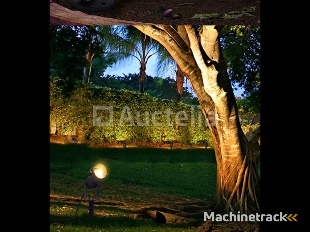 6 x Spot with Tip Outside – GU10 – IP54 Waterproof – Aluminum – Black