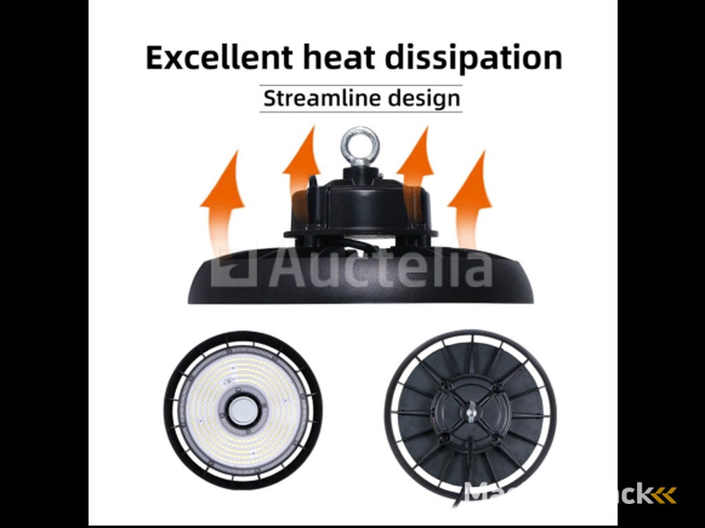 5 x Highbay LED Light 200W – 150lm/W – 3CCT Adjustable (3000K/4500K/6500K) – IP65 Waterproof