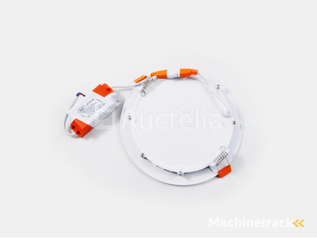 20 x LED Panel – Round Recessed – 12W – 6500K – Cold White