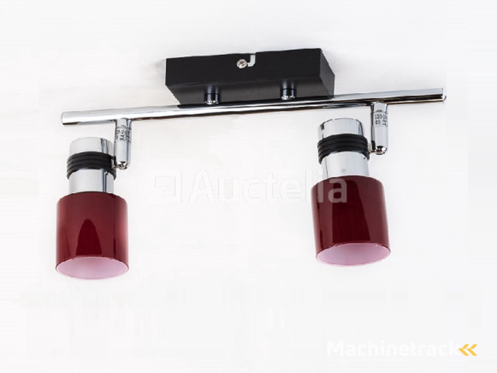 6 x Double Ceiling Spotlight – HL7152 – G9 – 2 x 40W Max – Red