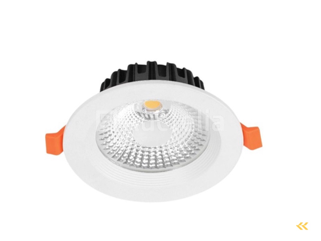 20 x Recessed LED Spot – 15W – 6500K Cold white – COB – Round – 1350 lm – Ø180 mm – IP20