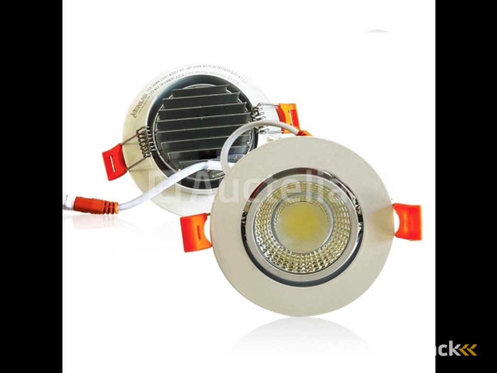 50 x Inbouw LED Spot – 7W – Draaibaar – 6500K Koud wit – Ø70mm – COB – IP20