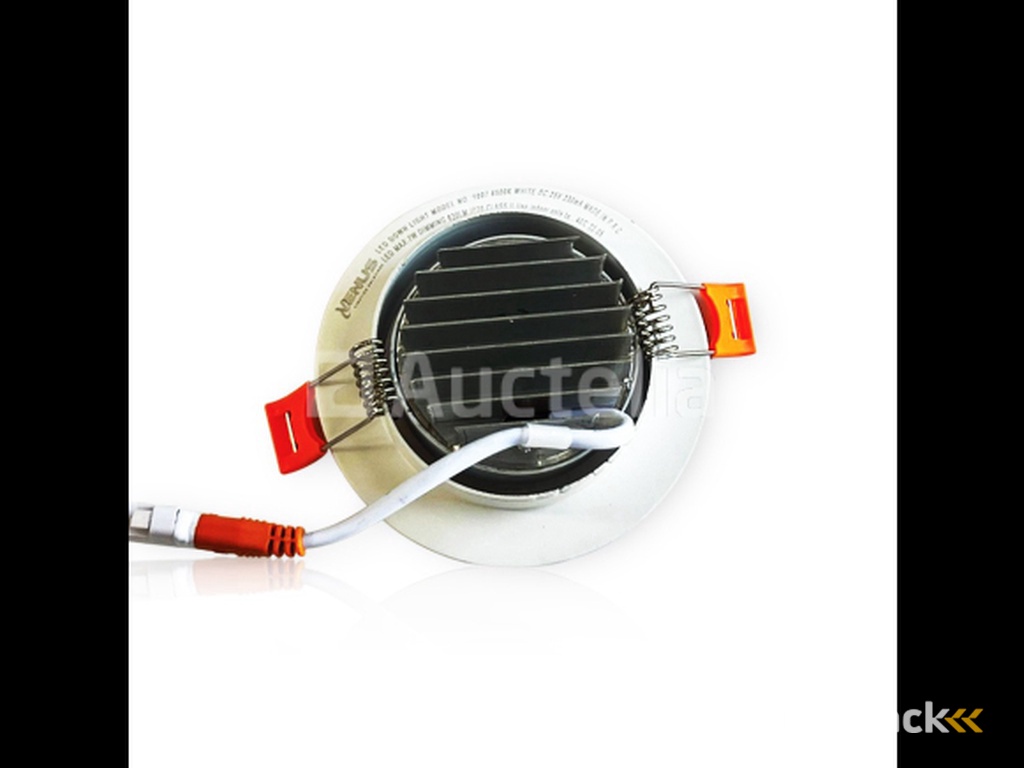 50 x Inbouw LED Spot – 7W – Draaibaar – 6500K Koud wit – Ø70mm – COB – IP20