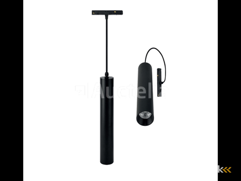 10 x LED pendant spot on magnetic rail 48V - 4200K Neutral White -20W - Black