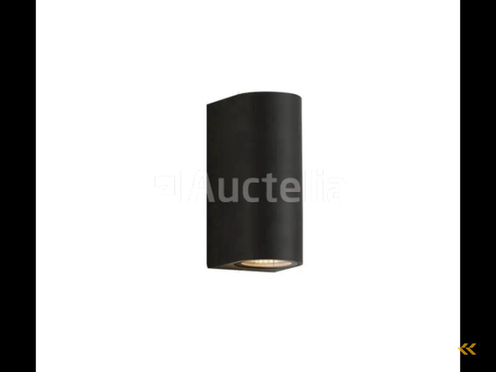 11 x GU10 Dual Flow Buiten Wandlamp – IP65 Waterdicht – Zwart