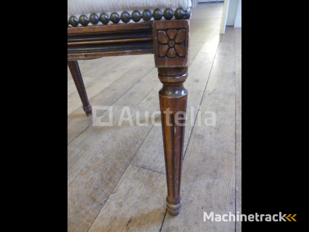 8 Beukenhouten stoelen in Louis-stijl 16