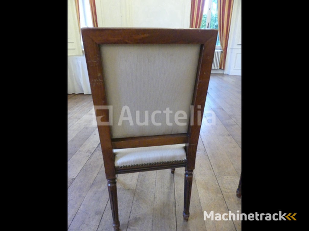 8 Beukenhouten stoelen in Louis-stijl 16