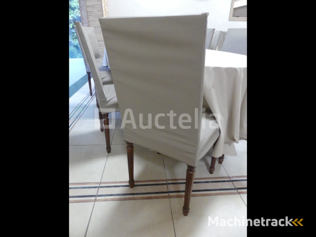 8 Beukenhouten stoelen in Louis-stijl 16