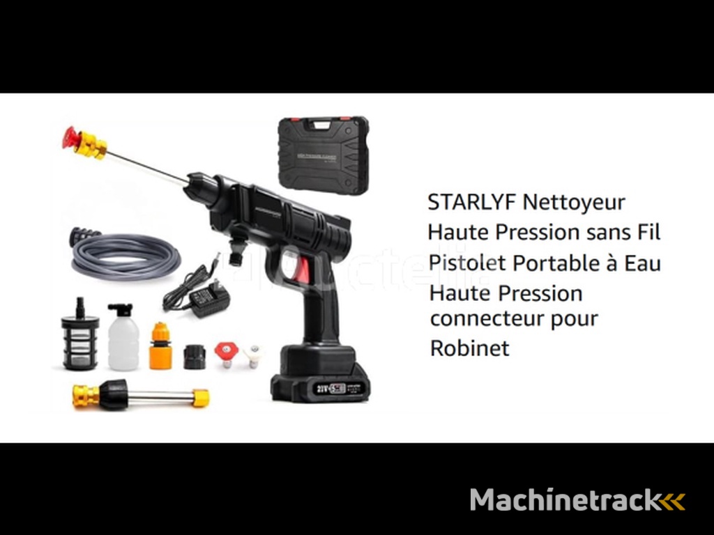 Krachtige STARLYF draadloze hogedrukreiniger