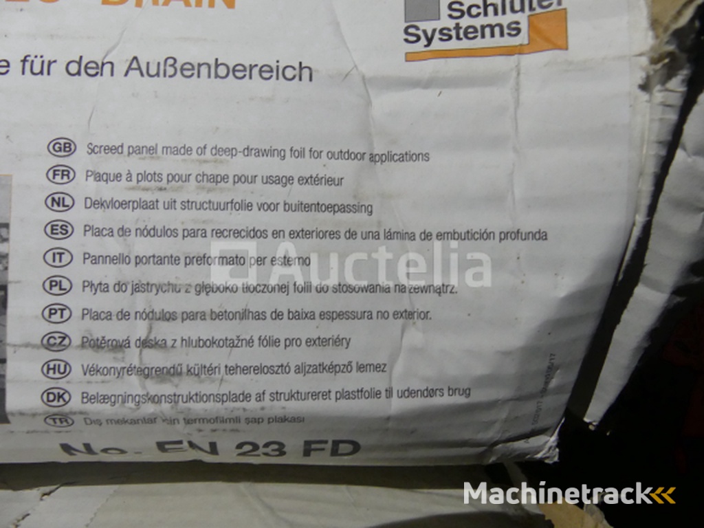 20 Sokkelplaten voor dekvloer