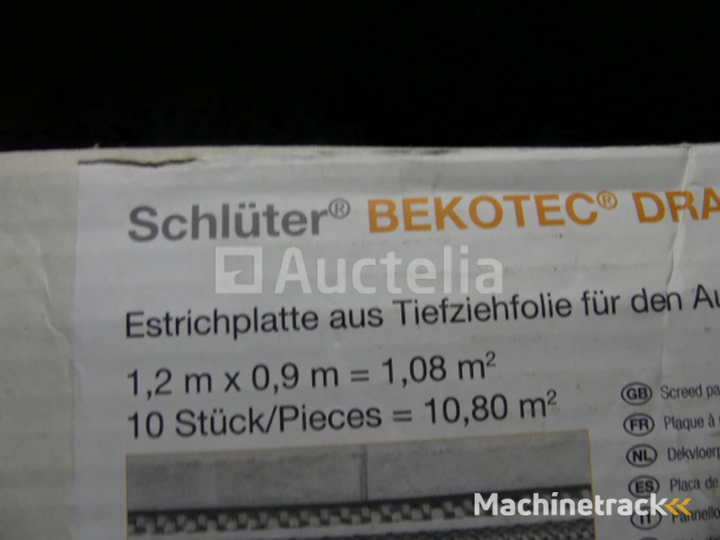 20 Sokkelplaten voor dekvloer